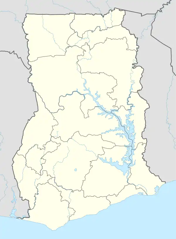 Shama District is located in Ghana