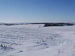 Winter landscape in Scales Mound Township,north of Scales Mound, Illinois (2008)