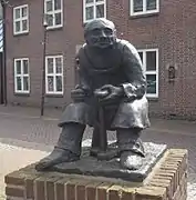 Gilze en rijen kunstwerk schoenmaker