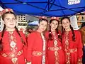 Girls in Armenian National Dress