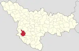 Location in Timiș County