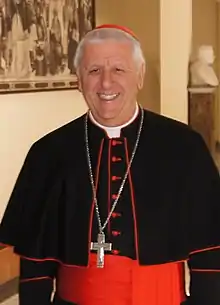 Cardinal Prefect of the Congregation for Catholic Education, Giuseppe Versaldi