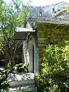 Sufi tyrbe within citadel of Gjirokastër.