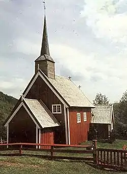 View of the village church