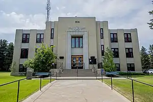 Glacier County Courthouse in Cut Bank