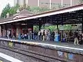 Eastbound view of Platform 2 in June 2004