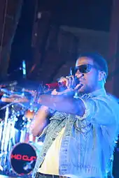 Kid Cudi performing