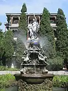 "Goddess of Night" fountain in Gurzuf