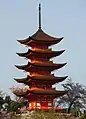 Goju-no-to Pagoda from Senjō-kaku Temple