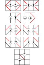 Gokigen naname solving techniques for 2 numbers.