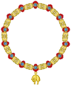 Collar of the Order of the Golden Fleece(Spain and Austrian Empire)