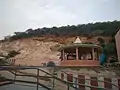 Goshala and Flight of Stairs at the Vedadri Narasimha Temple