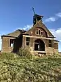 Abandoned 1906 schoolhouse in Govan