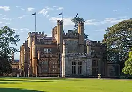 Government House, Sydney, New South Wales. Built between 1837 and 1843.