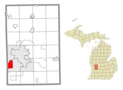 Location within Kent County