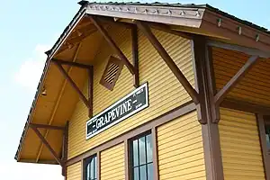 The Train Station on Main Street