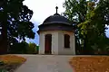 King's Hill pavilion in the Kastély Park (park of the palace)