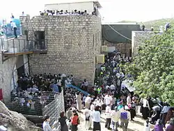 Tomb area on Lag BaOmer 2006