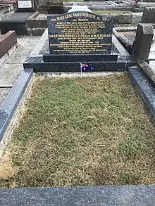 Grave of Sir Roden and Lady Cutler