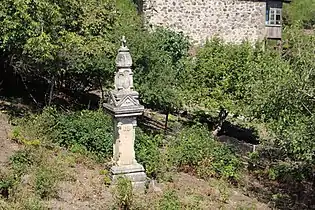 Cemetery in the village