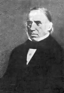 Photograph taken of Eugene Curry circa. 1850.