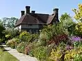 The Long Border at Great Dixter, Sussex, with 'Dicksonii' to right (2014)