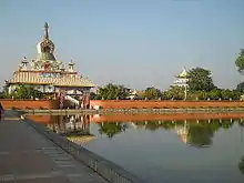 The Great Drigung Kagyud Lotus Stupa in Lumbini, Nepal