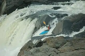 Kayaking at Great Falls