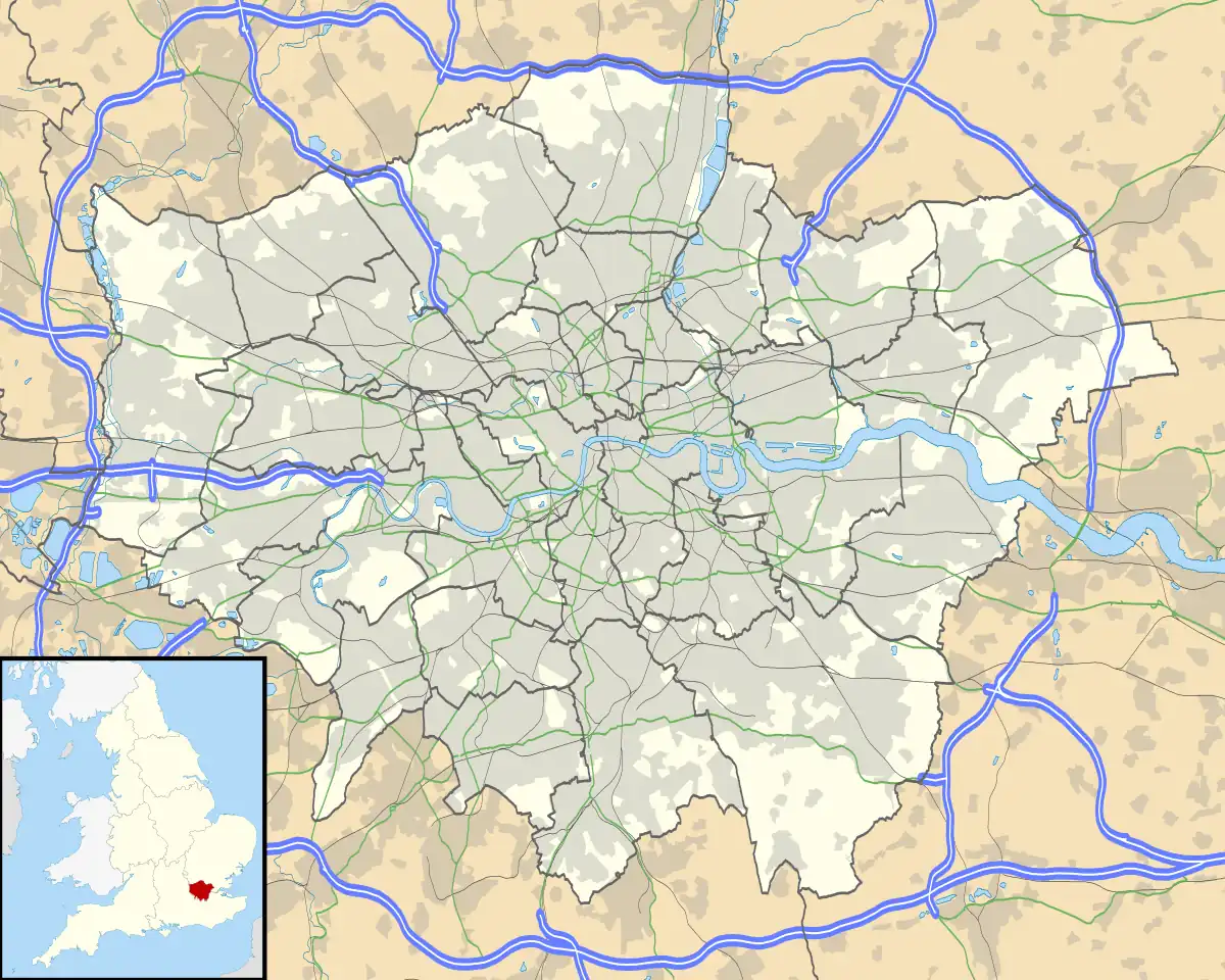 1999 London nail bombings is located in Greater London