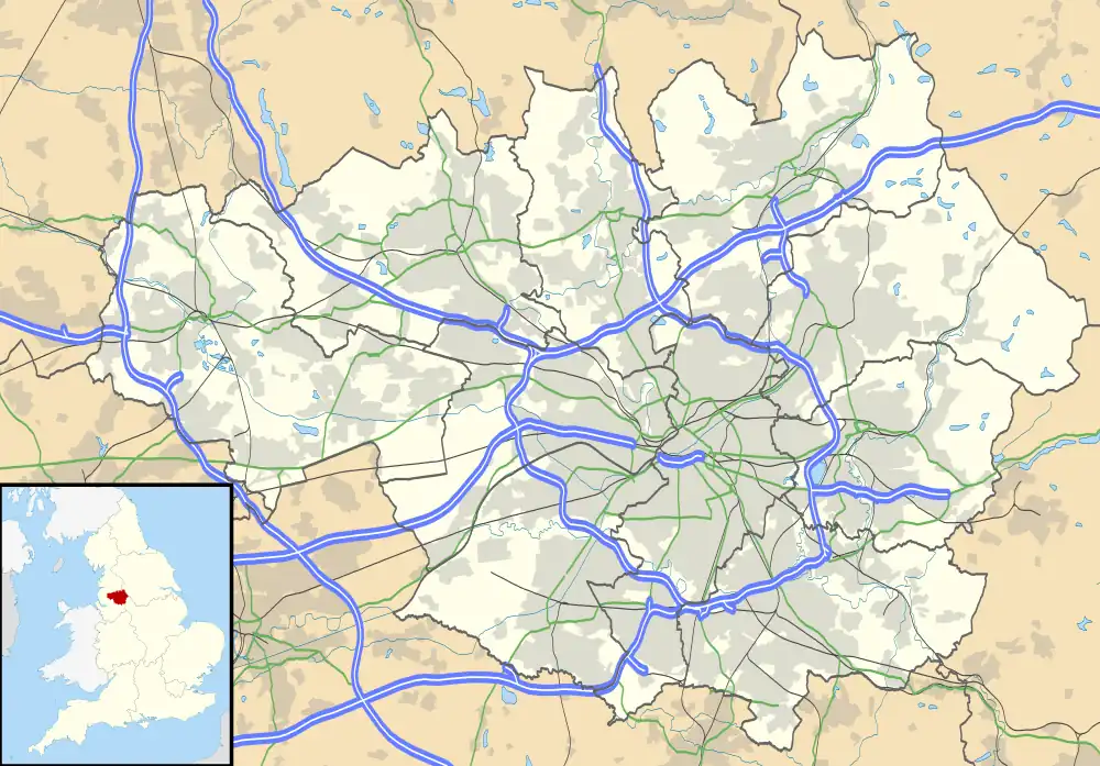 Dukinfield is located in Greater Manchester