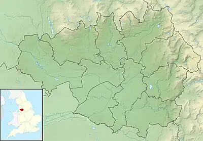 Chew Reservoir is located in Greater Manchester