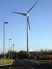 Enercon E-70 at Green Park Business Park, UK