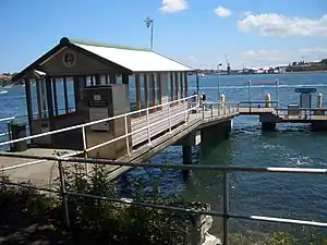 Greenwich Point ferry wharf