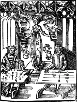 Gregor Reisch, Madame Arithmatica, 1508