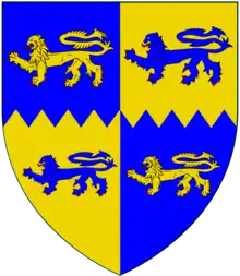 Coat of arms of Gregory Cromwell, 1st Baron Cromwell