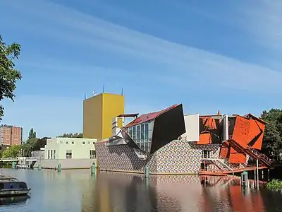 The Groninger Museum, Netherlands, by Alessandro Mendini  et al., (completed 1994)