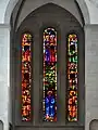 Giacometti's window in Grossmünster (1933)