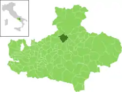 Grottaminarda within the Province of Avellino