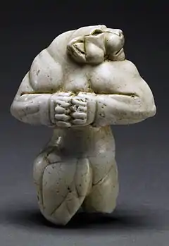 The Proto-Elamite Guennol Lioness, c. 3000–2800 BC, 3.5 inches high