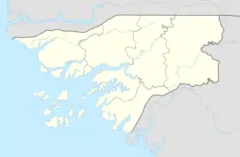 Cufar is located in Guinea-Bissau