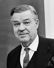 Karl Gunnar Myrdal, recipient of the 1974 Nobel Prize in Economic Sciences