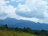 East face of Jerai, viewed from Gurun.