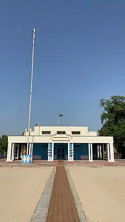 Gurudwara in the village