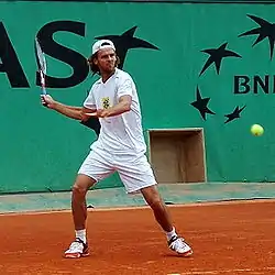 Image 48Gustavo Kuerten at the 2005 French Open. (from Sport in Brazil)