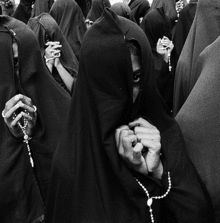 Guy Veloso. Brazilian Penitents, 2002. Gelatin silver print