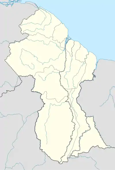 Enmore is located in Guyana