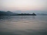 Lake and mountain views