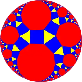 Rhombitriapeirogonal tiling