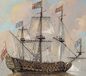 HMS Royal Charles (1673), 100 gun