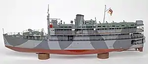 Scale model of HMS Li Wo